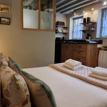 The Saint Jean Suite - Cozy For 2 - Center Honfleur With Fireplace Exterior photo